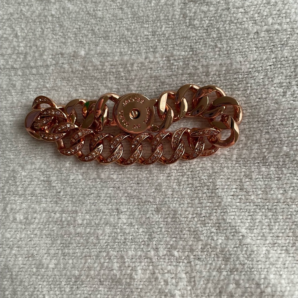 Marc By Marc Jacobs Rose Gold Chain Bracelet